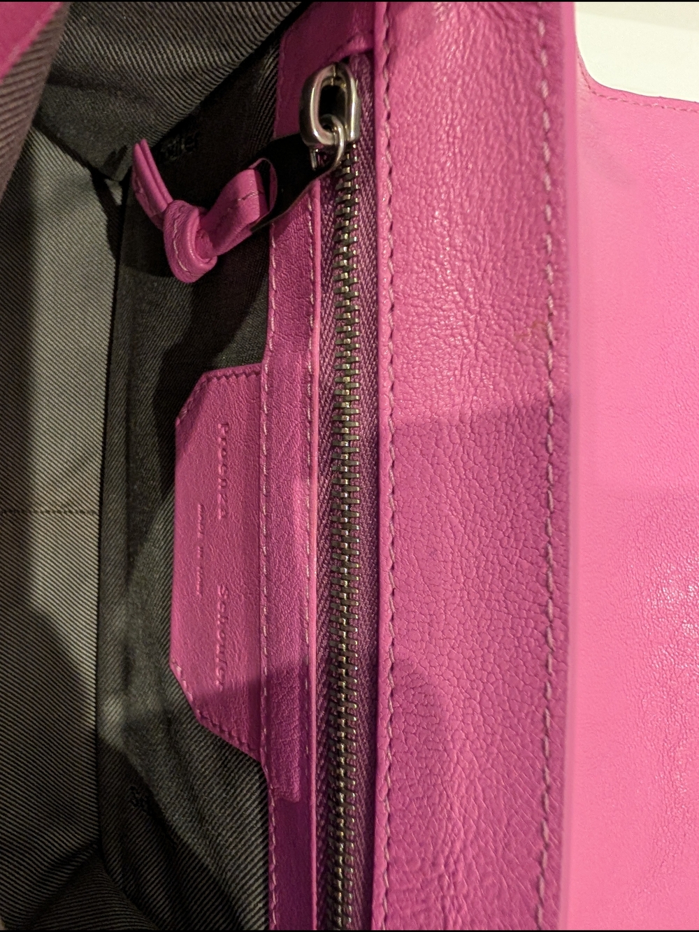 Proenza Schouler PS1 Mini Pink Leather Crossbody, Authentic - Picture 13 of 16